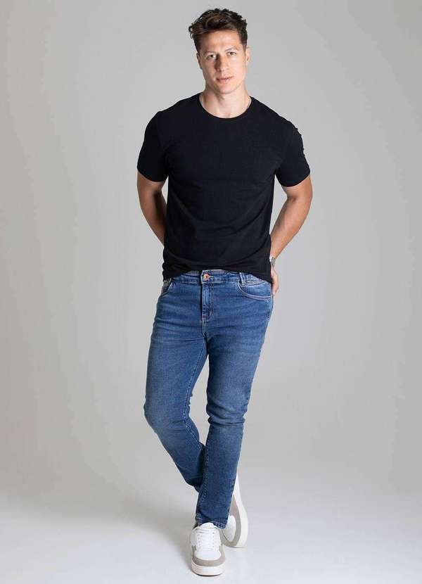 Sawary - Calça Jeans Sawary Skinny - 277733 Azul 2