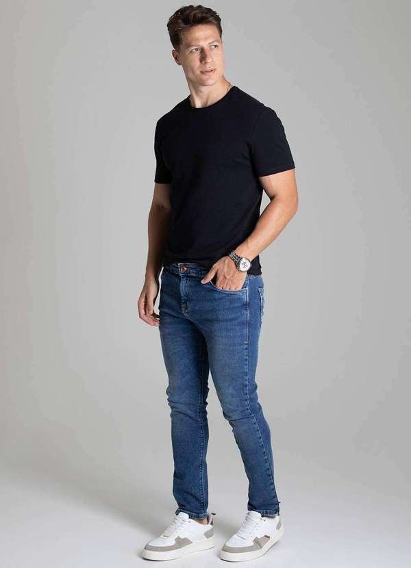 Sawary - Calça Jeans Sawary Skinny - 277733 Azul 3