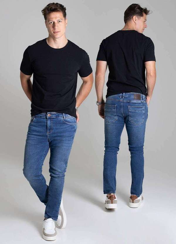 Sawary - Calça Jeans Sawary Skinny - 277733 Azul 6