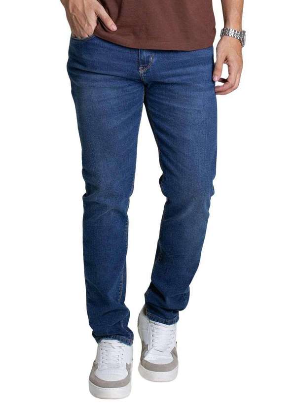 Sawary - Calça Jeans Sawary Skinny - 278896 Azul