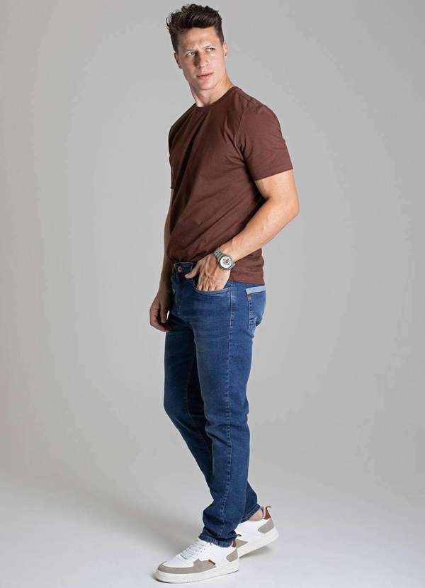 Sawary - Calça Jeans Sawary Skinny - 278896 Azul 3