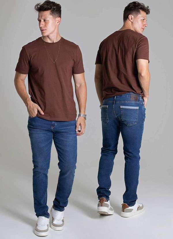 Sawary - Calça Jeans Sawary Skinny - 278896 Azul 6