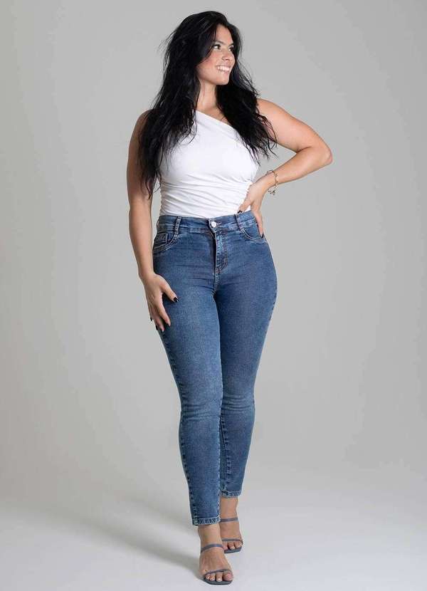 Sawary - Calça Jeans Sawary Skinny - 279099 Azul 2