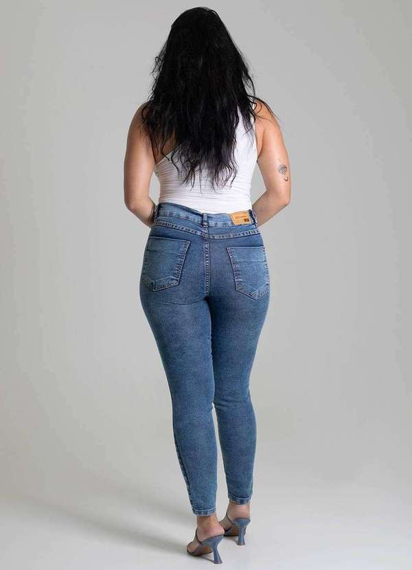 Sawary - Calça Jeans Sawary Skinny - 279099 Azul 4