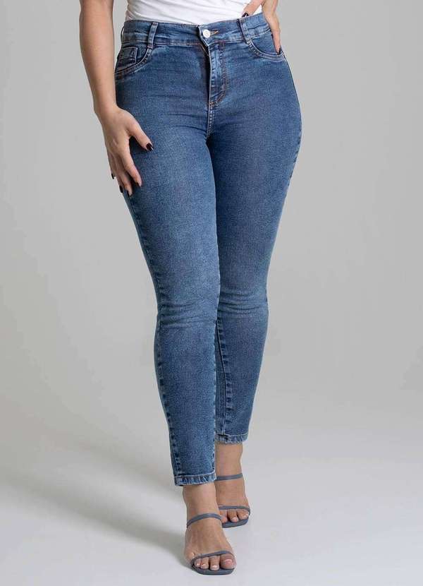 Sawary - Calça Jeans Sawary Skinny - 279099 Azul 5