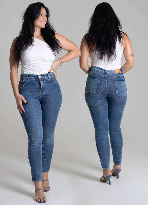 Sawary - Calça Jeans Sawary Skinny - 279099 Azul 6