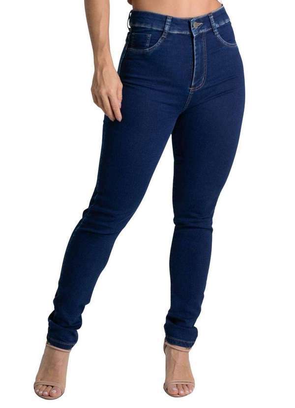 Sawary - Calça Jeans Sawary Skinny - 279449 Azul