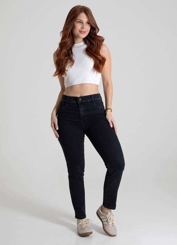 Sawary - Calça Jeans Sawary Skinny - 280078 Preto 2