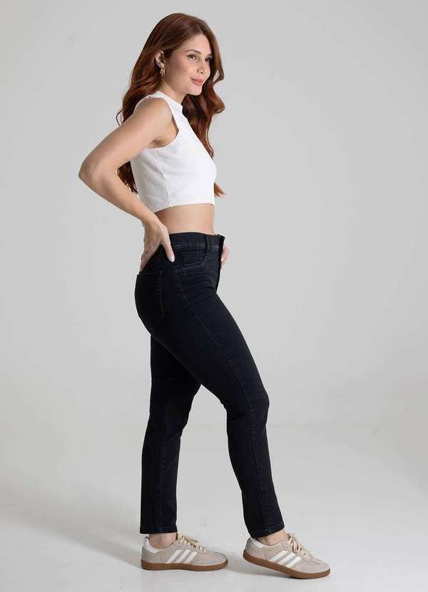 Sawary - Calça Jeans Sawary Skinny - 280078 Preto 3
