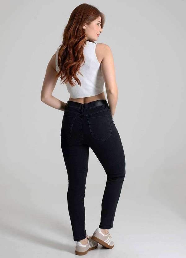 Sawary - Calça Jeans Sawary Skinny - 280078 Preto 4