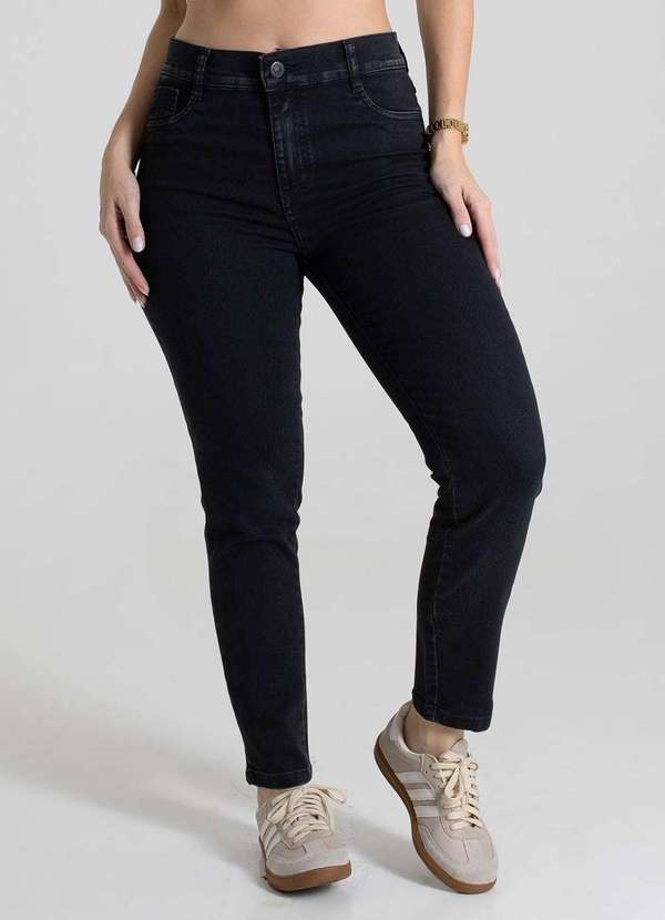 Sawary - Calça Jeans Sawary Skinny - 280078 Preto 5