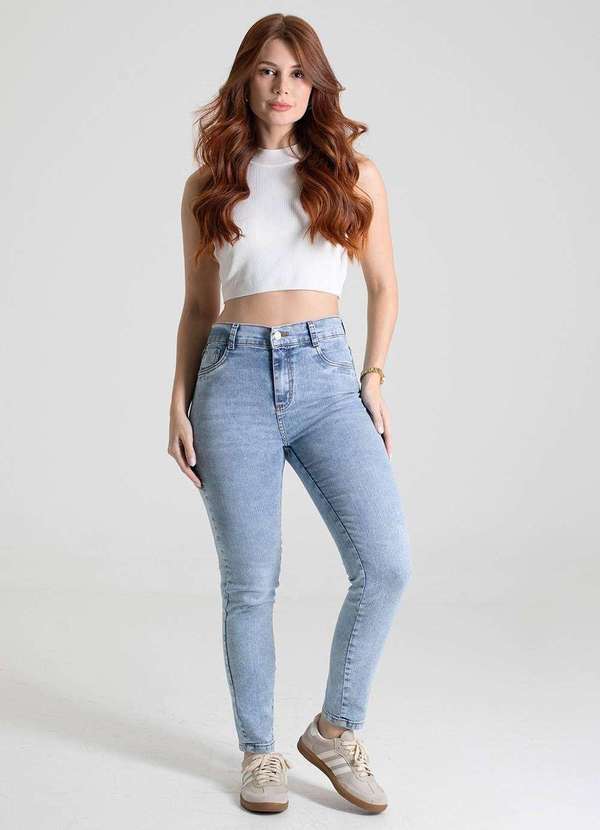 Sawary - Calça Jeans Sawary Skinny - 280109 Azul 2