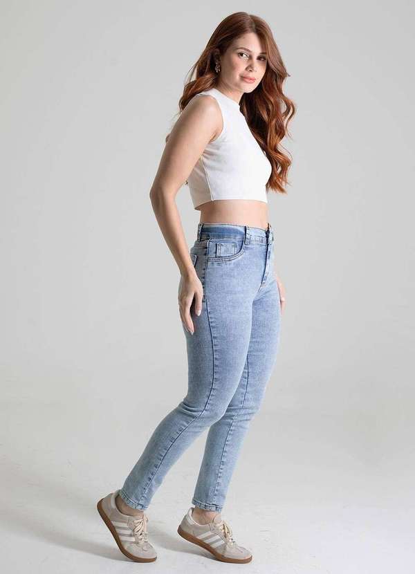 Sawary - Calça Jeans Sawary Skinny - 280109 Azul 3