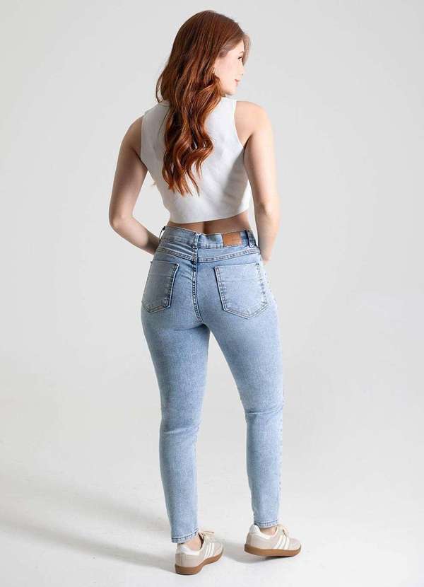 Sawary - Calça Jeans Sawary Skinny - 280109 Azul 4