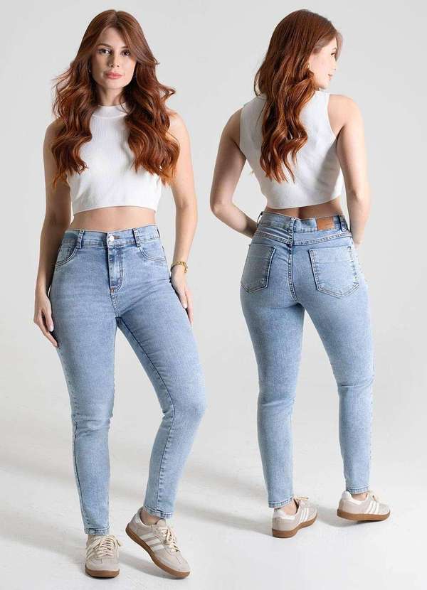 Sawary - Calça Jeans Sawary Skinny - 280109 Azul 6
