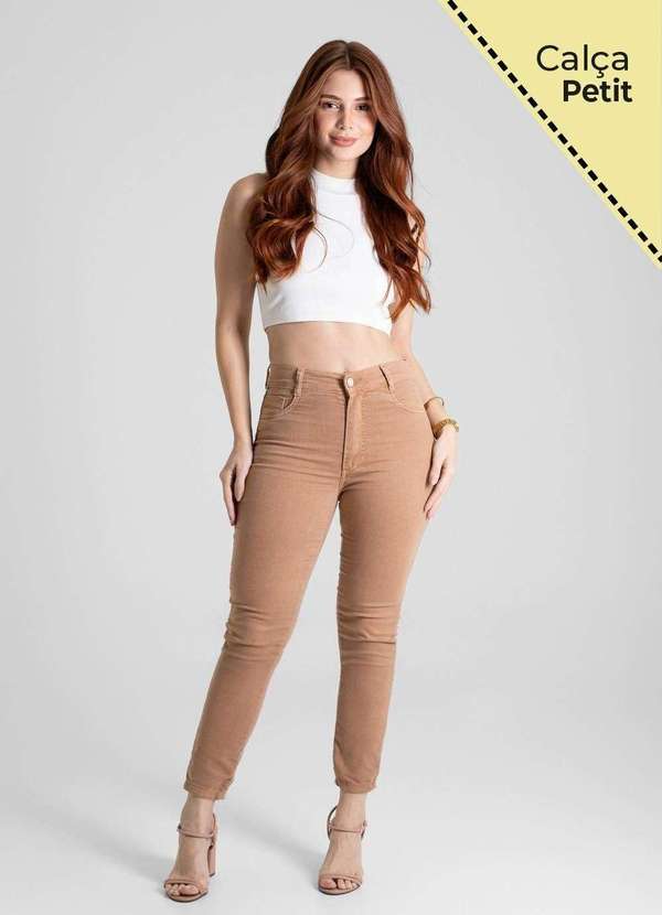 Sawary - Calça Jeans Sawary Skinny Petit - 280800 Marrom 2