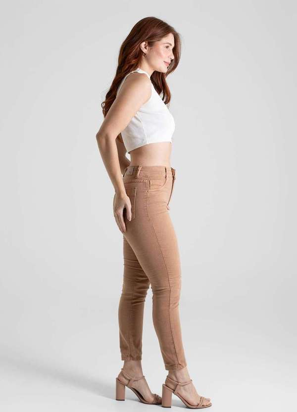 Sawary - Calça Jeans Sawary Skinny Petit - 280800 Marrom 3