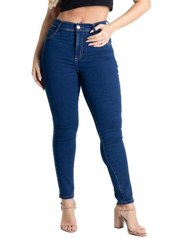 Sawary - Calça Jeans Sawary Skinny Petit - 281023 Azul