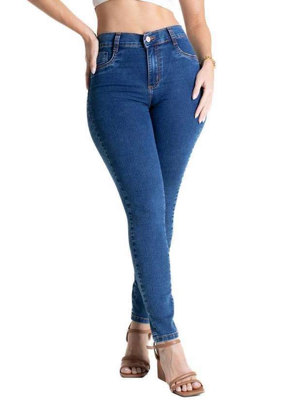 Sawary - Calça Jeans Sawary Skinny Petit - 281054 Azul