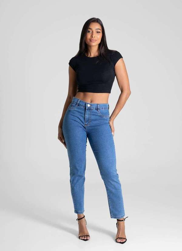 Sawary - Calça Jeans Sawary Skinny Petit - 281239 Azul 2