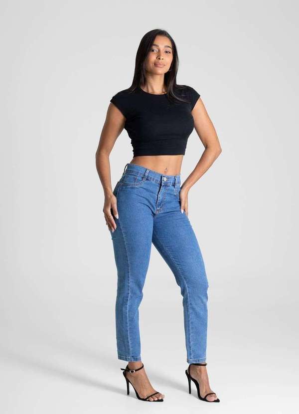 Sawary - Calça Jeans Sawary Skinny Petit - 281239 Azul 3