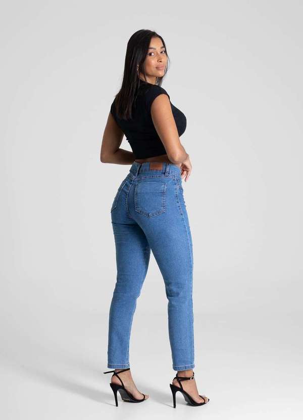 Sawary - Calça Jeans Sawary Skinny Petit - 281239 Azul 4