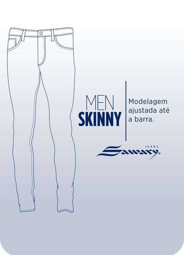 Sawary - Calça Jeans Sawary Slim - 278897 Azul 8
