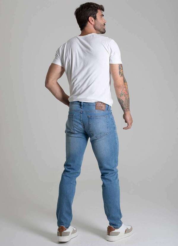 Sawary - Calça Jeans Sawary Slim - 279681 Azul 4