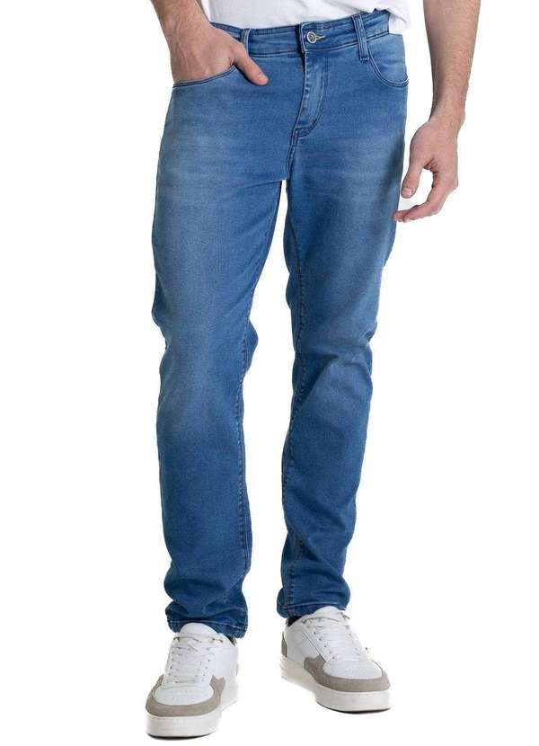 Sawary - Calça Jeans Sawary Slim - 280498 Azul
