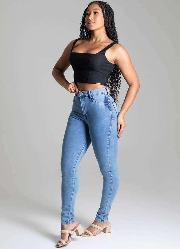 Sawary - Calça Jeans Sawary Super Lipo - 277756 Azul 3