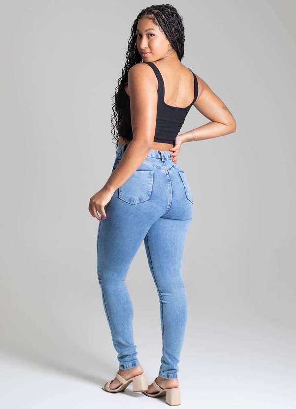 Sawary - Calça Jeans Sawary Super Lipo - 277756 Azul 4