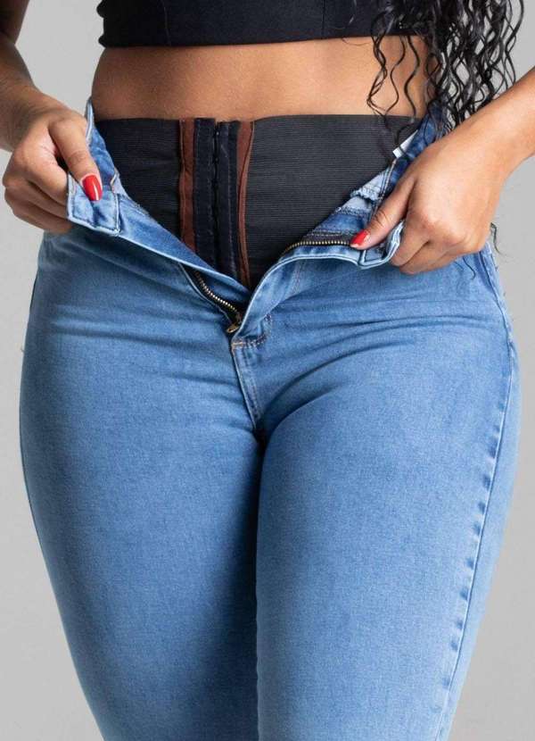 Sawary - Calça Jeans Sawary Super Lipo - 277756 Azul 5