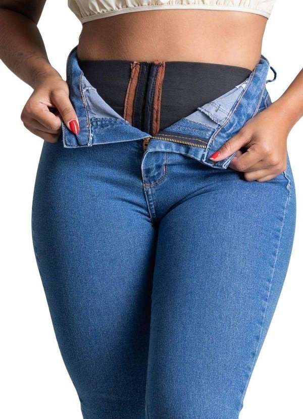 Sawary - Calça Jeans Sawary Super Lipo - 277986 Azul