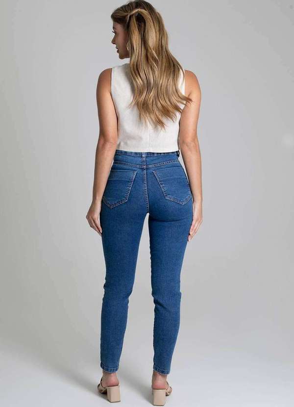 Sawary - Calça Jeans Sawary Super Lipo - 278592 Azul 4
