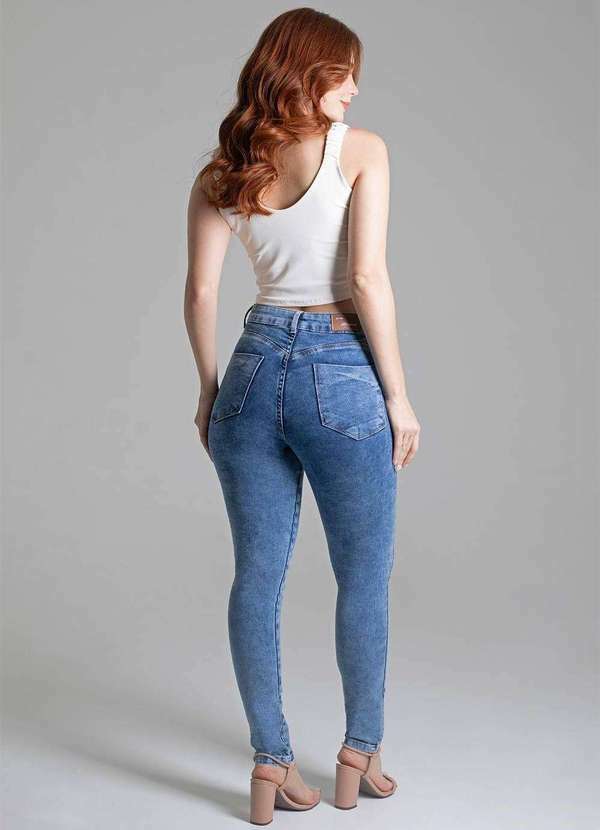 Sawary - Calça Jeans Sawary Super Lipo - 278795 Azul 4