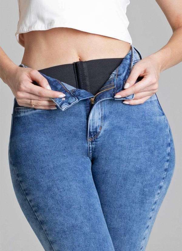 Sawary - Calça Jeans Sawary Super Lipo - 278795 Azul 5