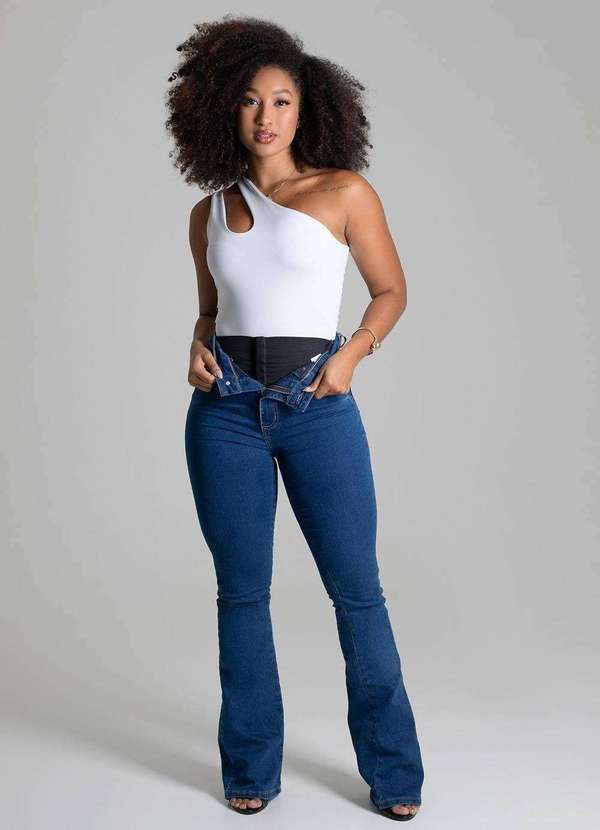 Sawary - Calça Jeans Sawary Super Lipo - 279538 Azul 3