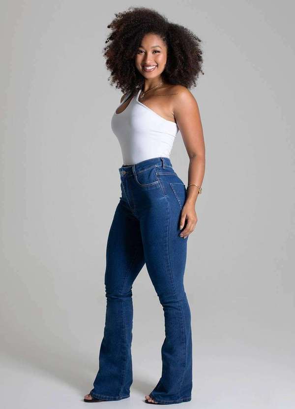 Sawary - Calça Jeans Sawary Super Lipo - 279538 Azul 4