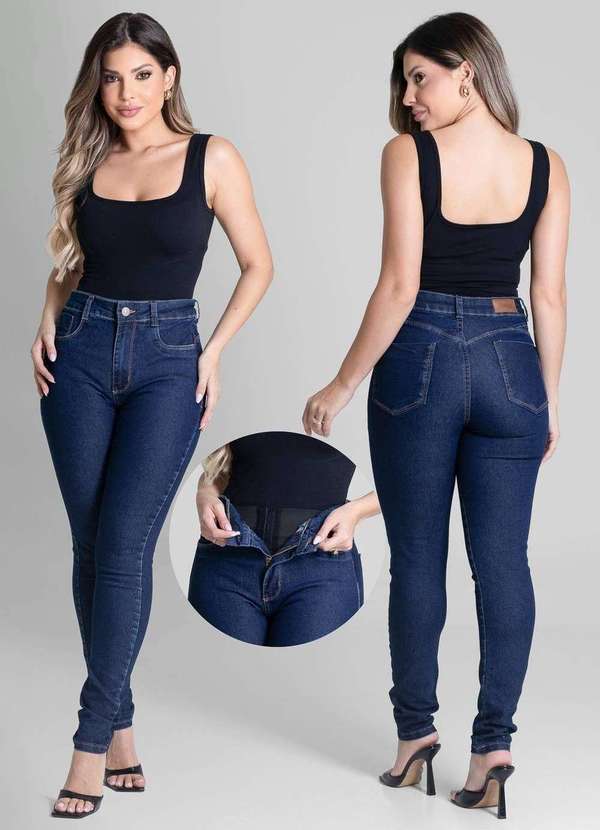 Sawary - Calça Jeans Sawary Super Lipo - 279675 Azul 6