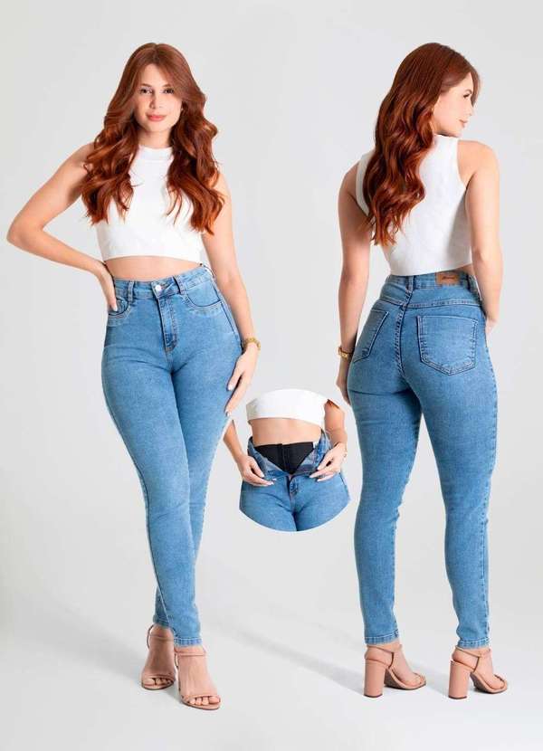 Sawary - Calça Jeans Sawary Super Lipo - 279757 Azul 6