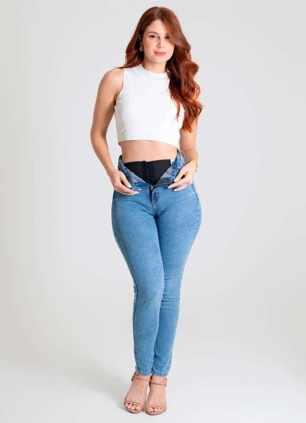 Sawary - Calça Jeans Sawary Super Lipo - 279757 Azul 7