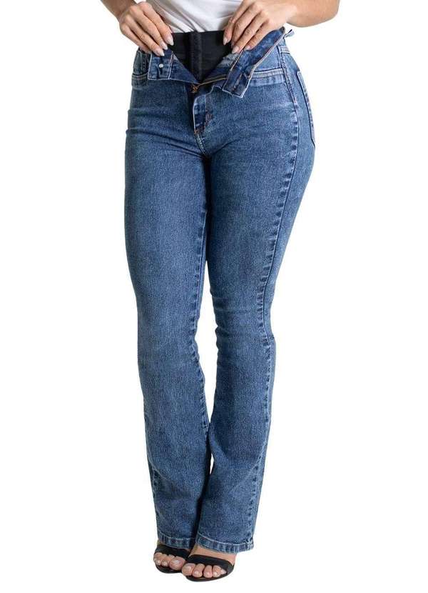 Sawary - Calça Jeans Sawary Super Lipo - 279845 Azul