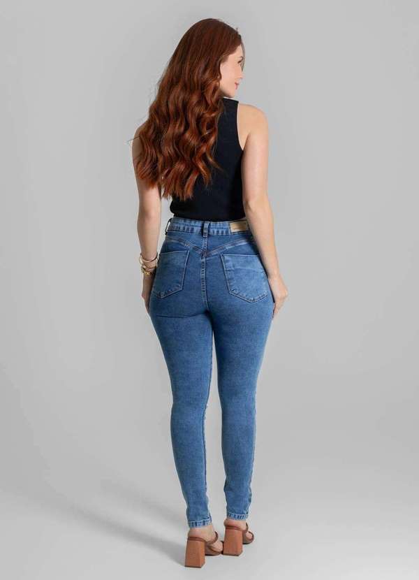 Sawary - Calça Jeans Sawary Super Lipo - 280100 Azul 4