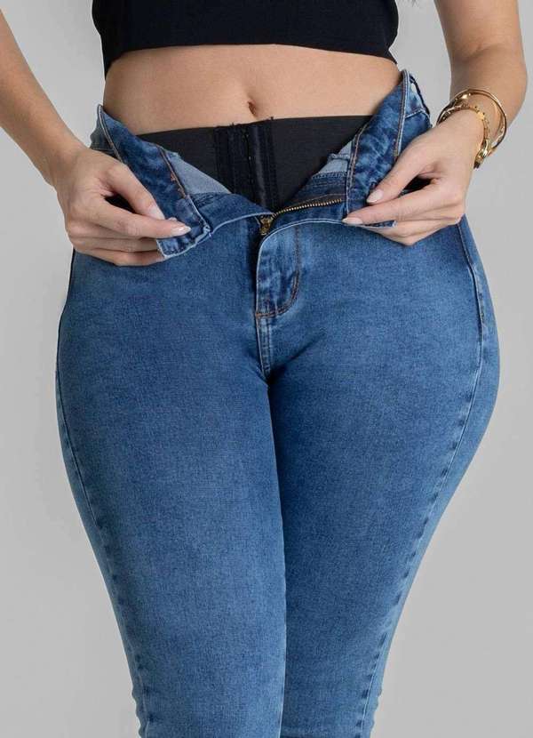 Sawary - Calça Jeans Sawary Super Lipo - 280100 Azul 5