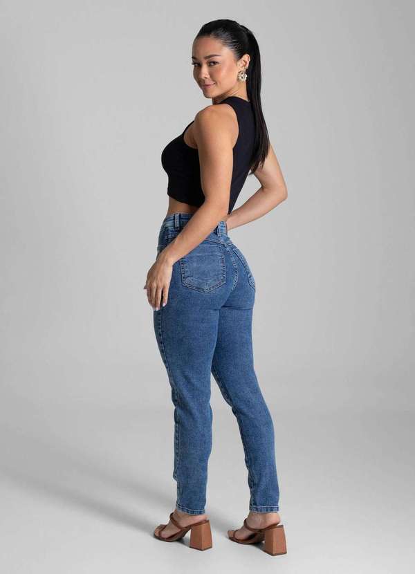 Sawary - Calça Jeans Sawary Super Lipo - 281801 Azul 4