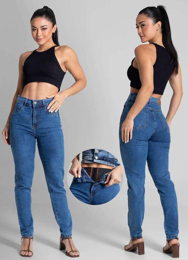 Sawary - Calça Jeans Sawary Super Lipo - 281805 Azul 6