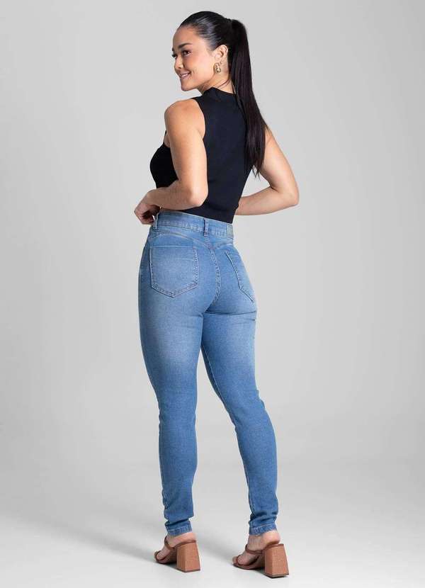 Sawary - Calça Jeans Sawary Super Lipo - 282001 Azul 4