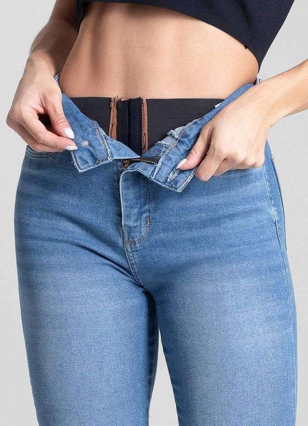 Sawary - Calça Jeans Sawary Super Lipo - 282001 Azul 5