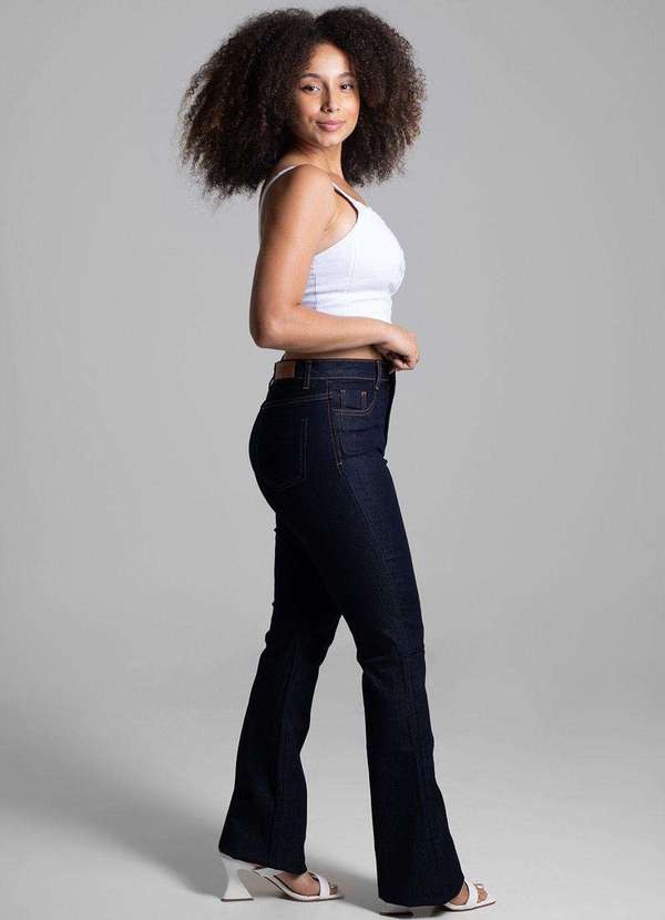 Sawary - Calça Jeans Sawary Super Lipo Boot Cut  - 267577 Azul 3