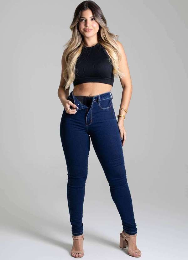 Sawary - Calça Jeans Sawary Super Lipo - 277319 Azul 2